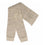 Kravle leggings Merino uld - Light Brown Melange