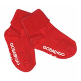 Skridsikre Strømper Økologisk Bomuld - Tomato