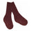Skridsikre Strømper Bambus - Wine red
