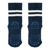 Skridsikre Sports strømper Økologisk Bomuld - Navy Blue