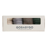 Combo Box 4-pak Merinould - Grey Melange, Forest Green, Brown Melange, Sand