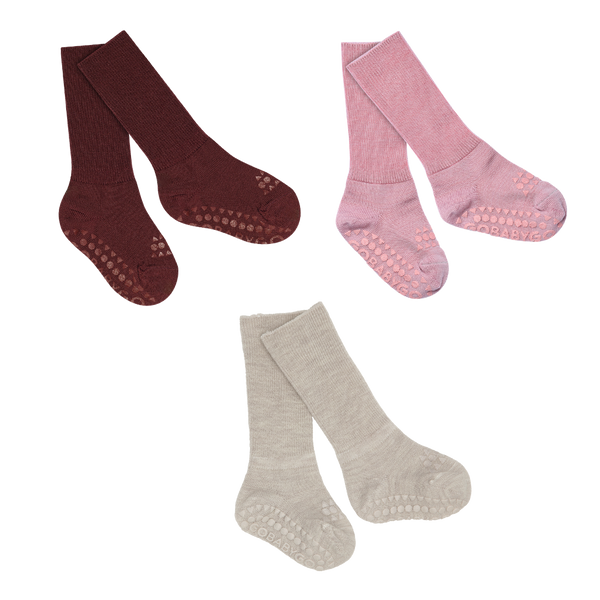 Strømpepakken i merino - Rose